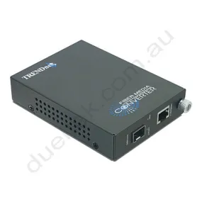 Bi-Directional 1000Base-T to SFP Media Converter