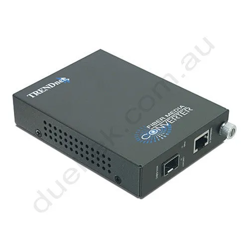 Bi-Directional 1000Base-T to SFP Media Converter