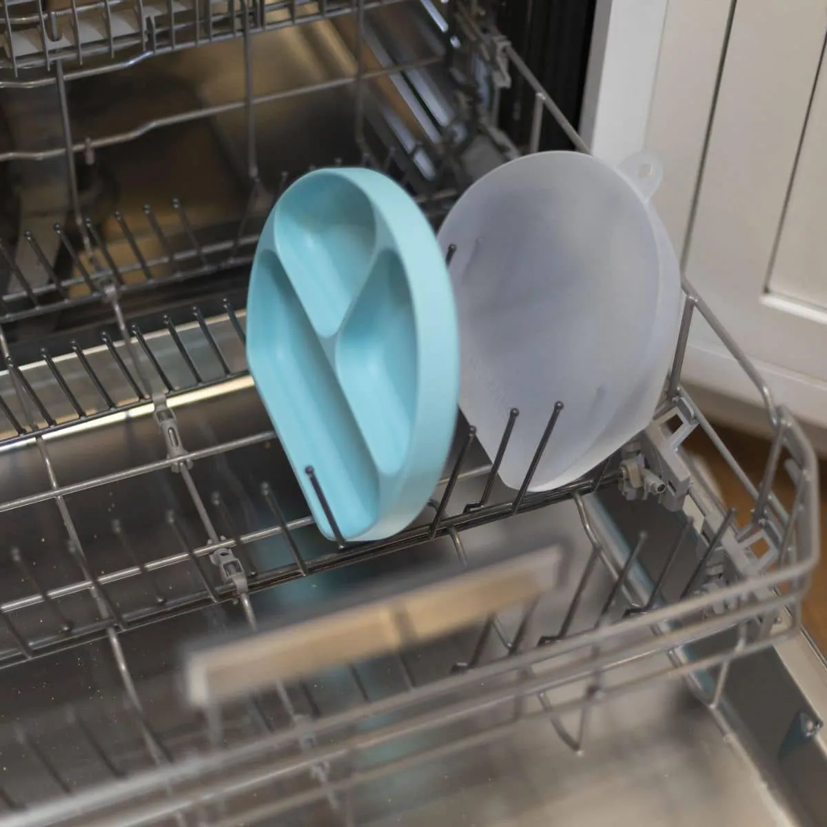 Bumkins Silicone Grip Dish with Lid