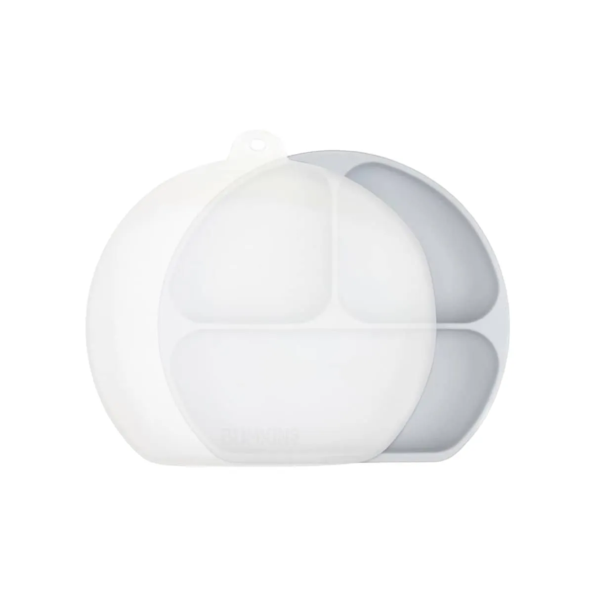 Bumkins Silicone Grip Dish with Lid