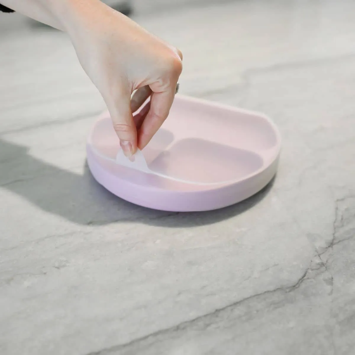 Bumkins Silicone Grip Dish with Lid