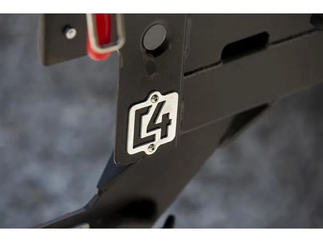 C4 Fabrication Overland Series Rear Bumper For 4Runner (2010-2024)
