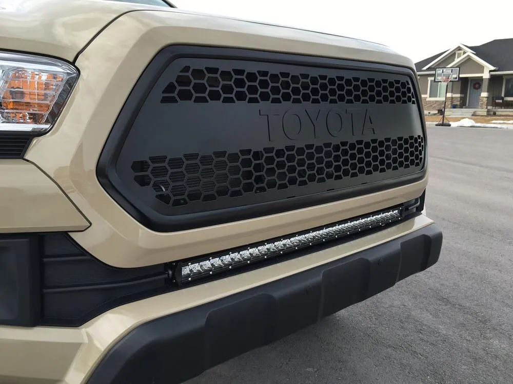 Cali Raise LED 2016-2022 Toyota Tacoma 32" Lower Bumper Flush Slim Light Bar Mounting Brackets