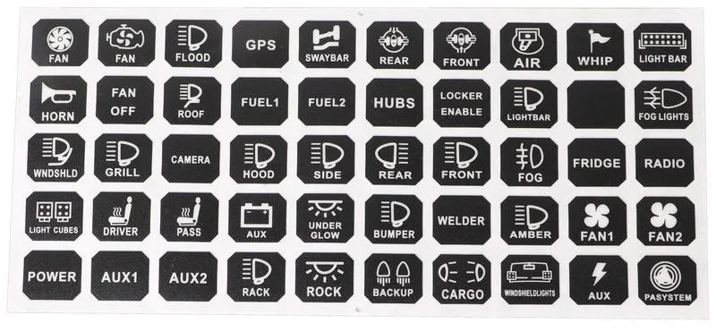 Cali Raised 8 Switch Accessory Control System