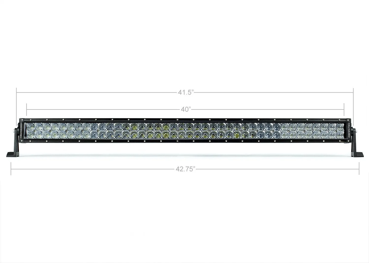 CALI RAISED LED 2014-2021 Toyota Tundra 42" Hidden Grille Curved LED Light Bar Mounting Brackets