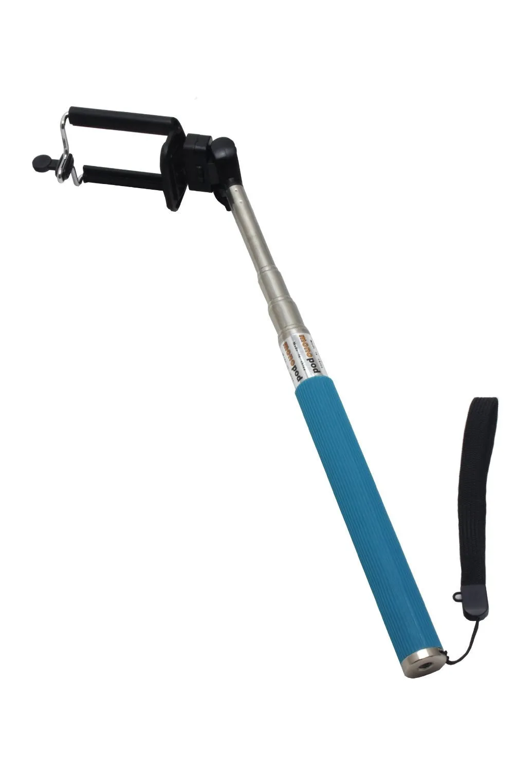 Camera Monopod Selfie Stick 1M for cellphone Apple iphone Multi Colors - Blue