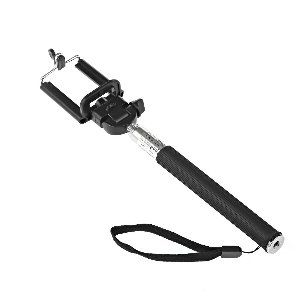 Camera Monopod Selfie Stick 1M for cellphone Apple iphone Multi Colors - Green