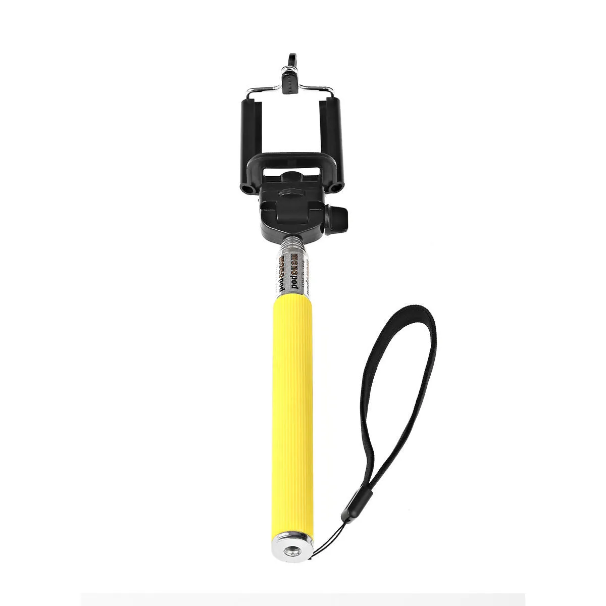Camera Monopod Selfie Stick 1M for cellphone Apple iphone Multi Colors - White