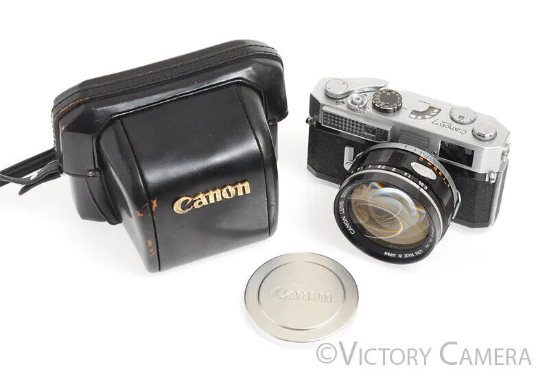 Canon 50mm f0.95 Dream Lens on Model 7 Camera Body -Clear Glass, Very Nice-