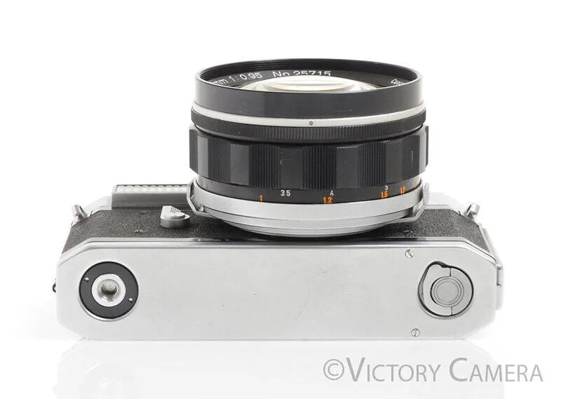 Canon 50mm f0.95 Dream Lens on Model 7 Camera Body -Clear Glass, Very Nice-