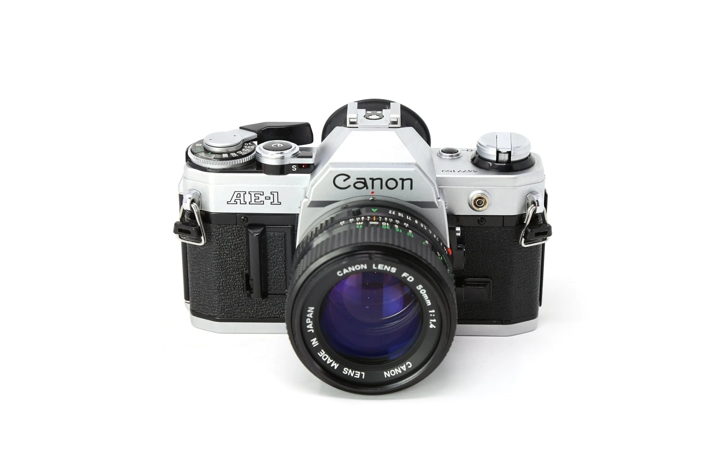 Canon AE-1 35mm Film Camera With 50mm Lens