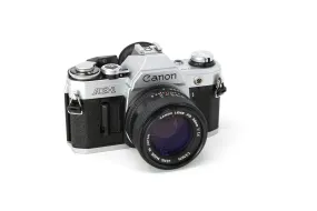 Canon AE-1 35mm Film Camera With 50mm Lens