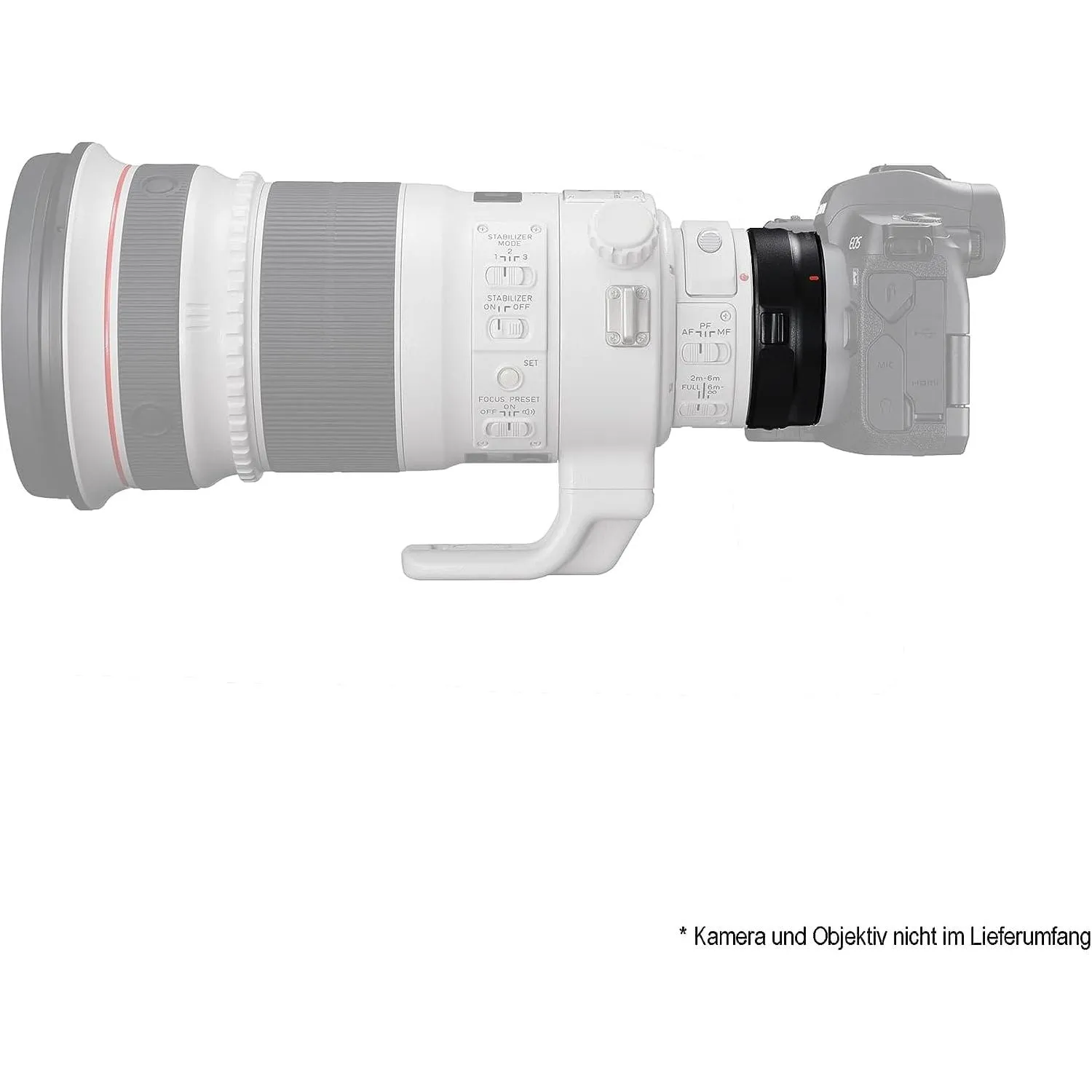 Canon Bayonet Adapter EF-EOS R (2971C005) – Black