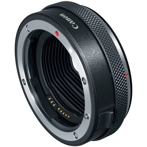 Canon Control Ring Mount Adapter EF-EOS R   Canon Drop-In Filter Mount Adapter with Circular Polarizer Filter