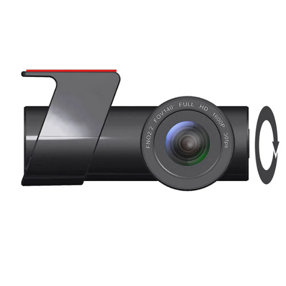 Car  Camera  Way  Recorders 360-degree Dual-lens Hd 1080p