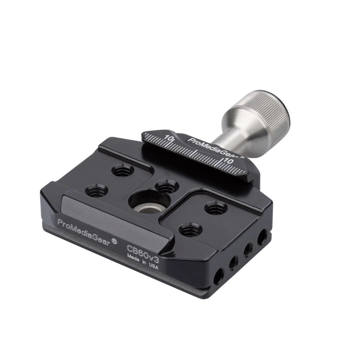 CB60v3 Arca Compatible Clamp with SS2 Quick Release Strap Adapter