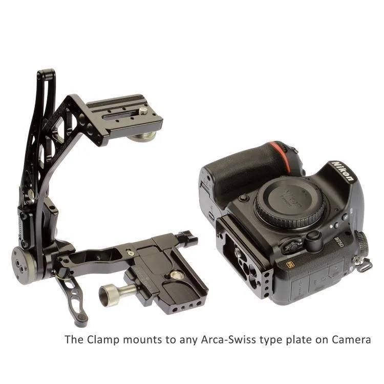 CB60v3 Arca Compatible Clamp with SS2 Quick Release Strap Adapter