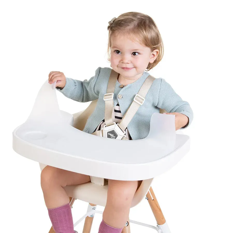 Childhome Evolu Silicone Feeding Tray Cover (Transparent) **Tray is Sold Separate**