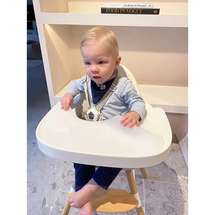 Childhome Evolu Silicone Feeding Tray Cover (Transparent) **Tray is Sold Separate**