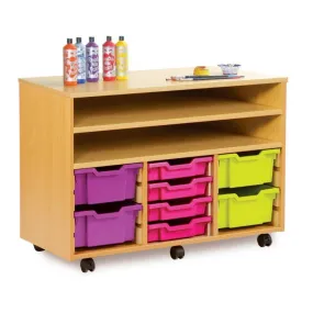 Combination Shelf Art Storage Unit 126