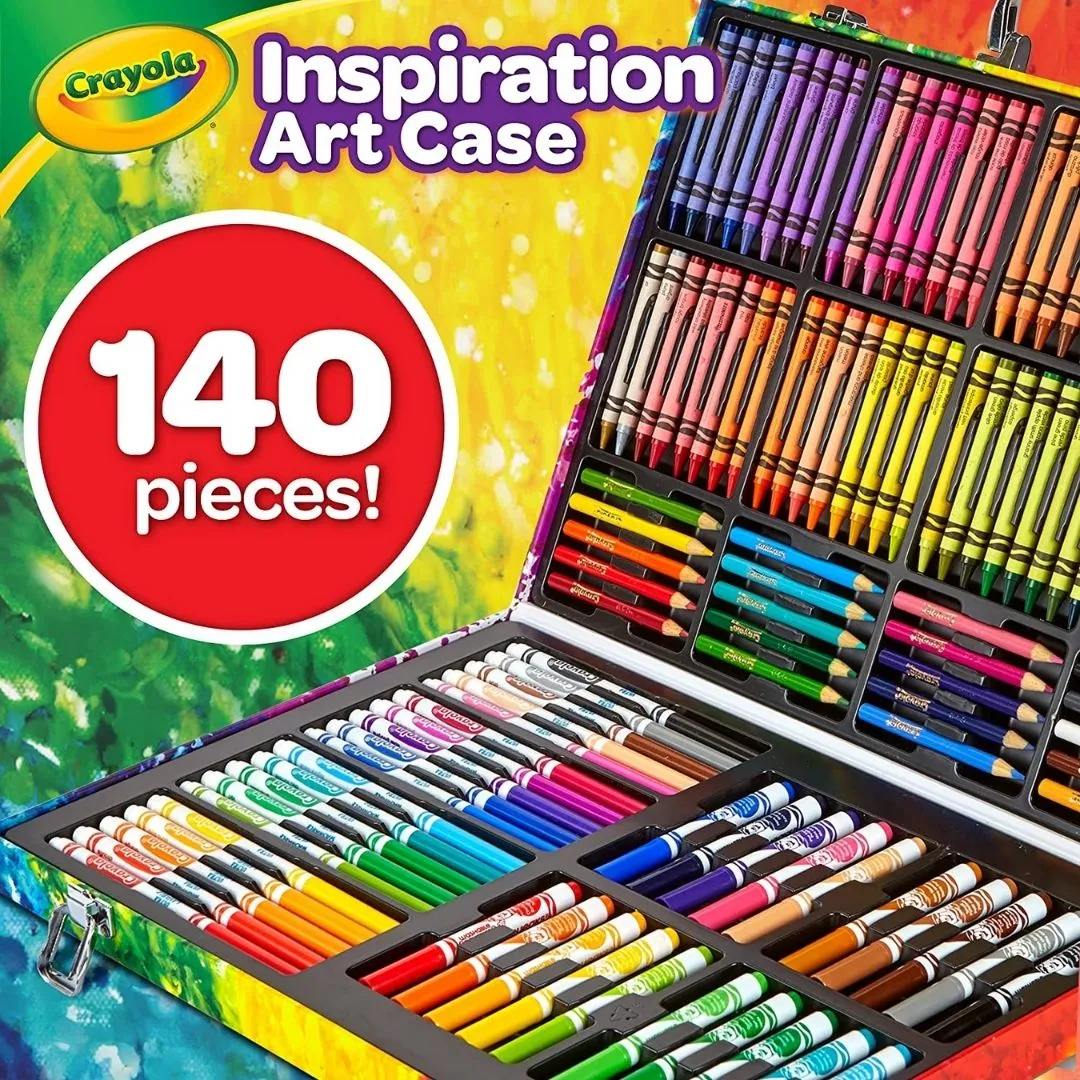 Crayola Inspiration Art Case Coloring Set 140 pcs Art Supplies