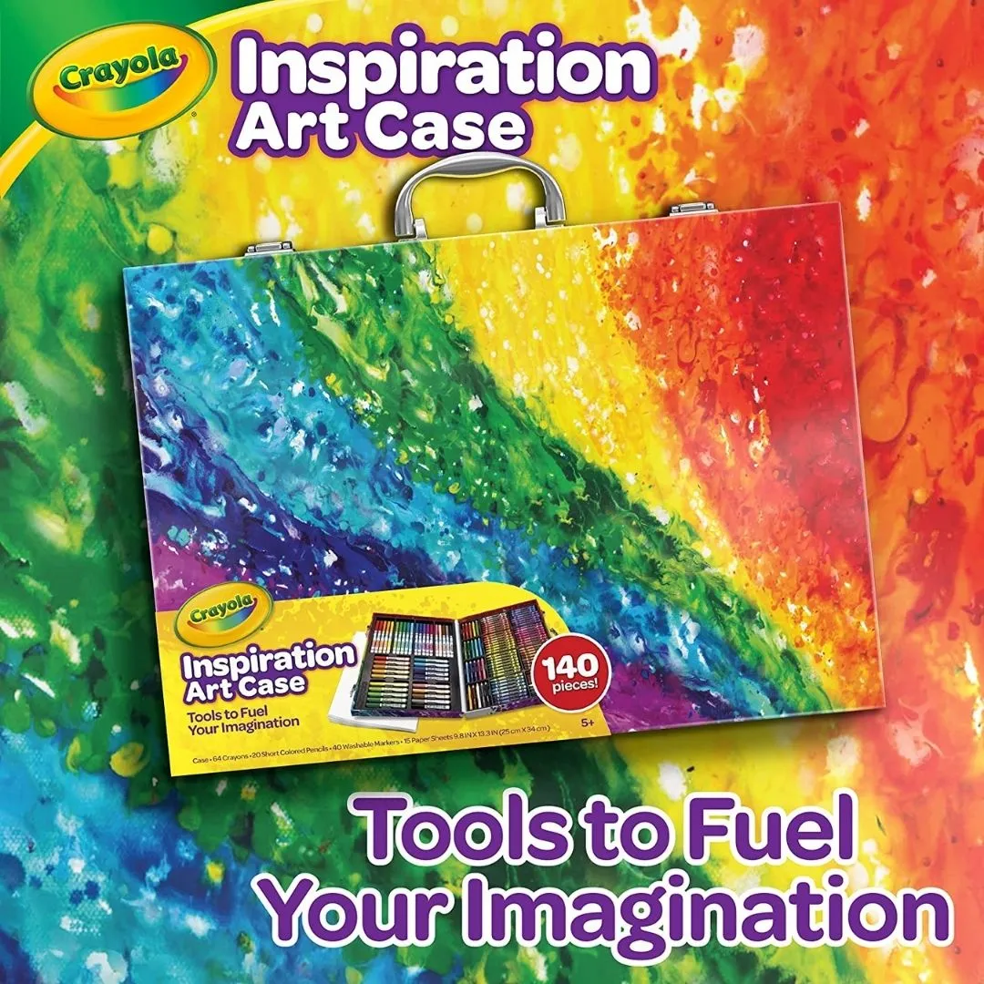 Crayola Inspiration Art Case Coloring Set 140 pcs Art Supplies