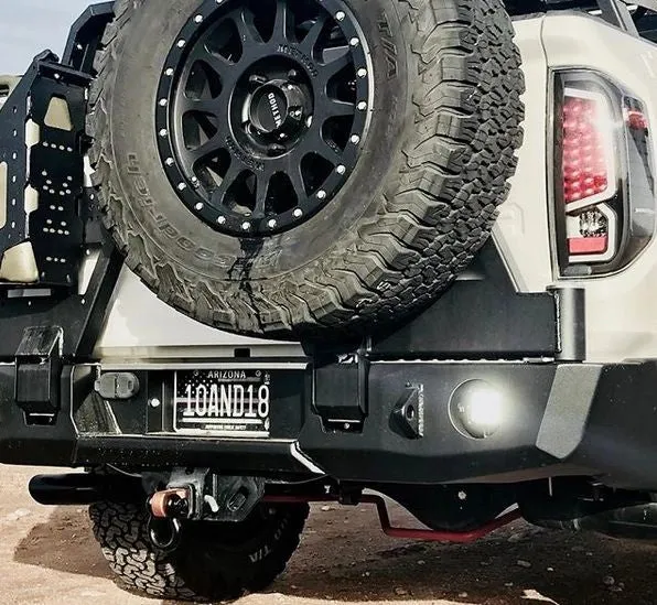 Expedition One - Dual Swing-Out Rear Bumper - 2014  Tundra