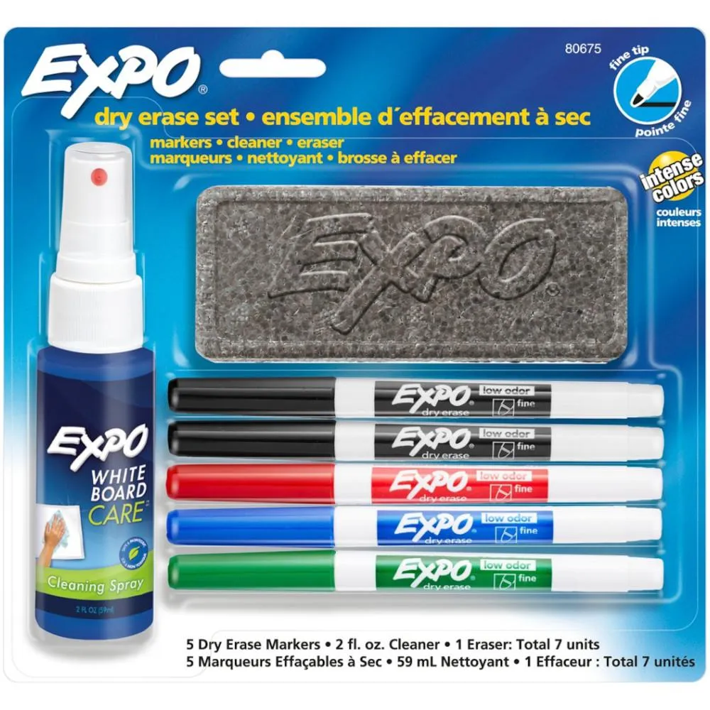 Expo Dry Erase Starter Set, Fine