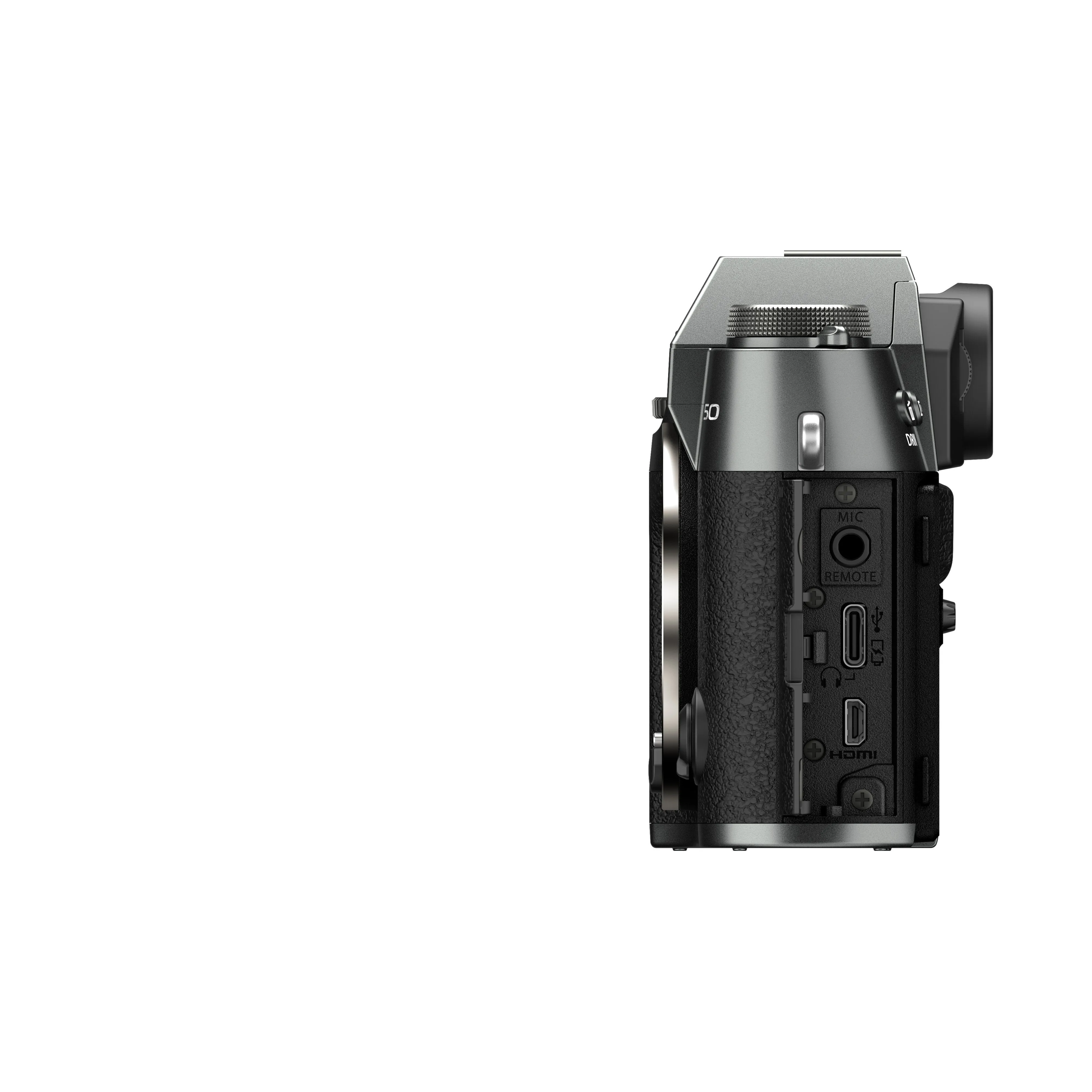 Fujifilm X-T50 Mirrorless Camera with 15-45mm f/3.5-5.6 Lens (Charcoal Silver)