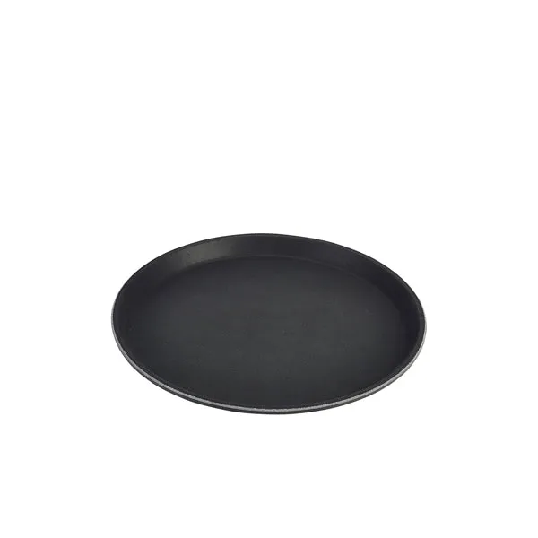 Gengrip 14" Round Non-Slip Tray Black