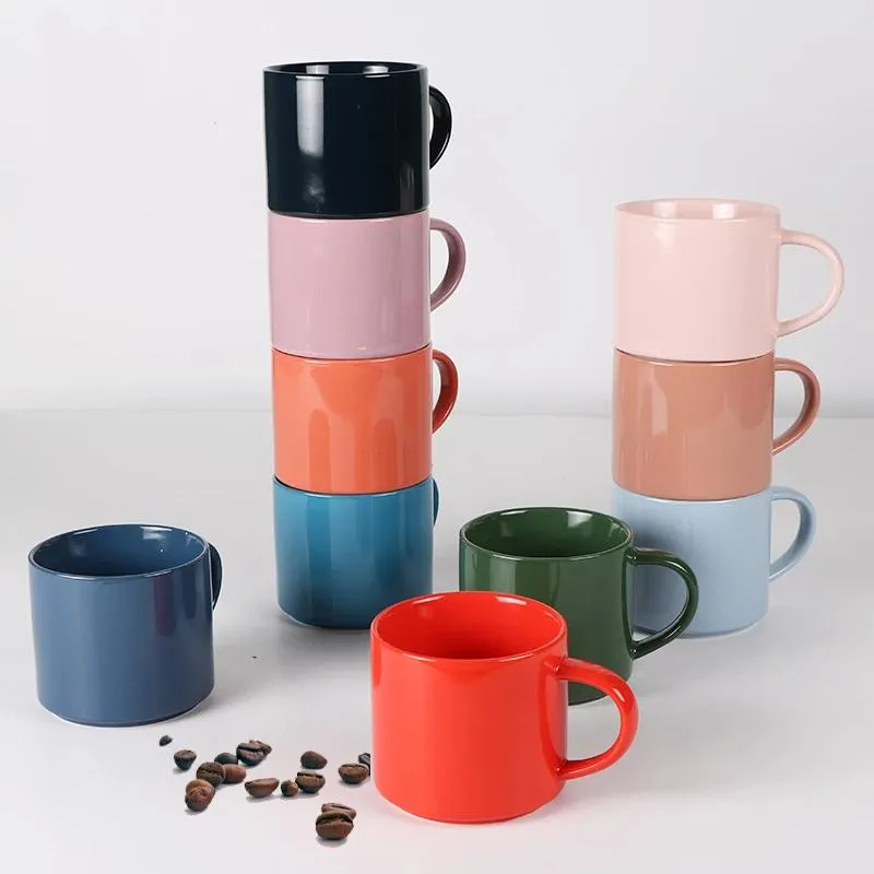 Glaze new bone ceramic cup