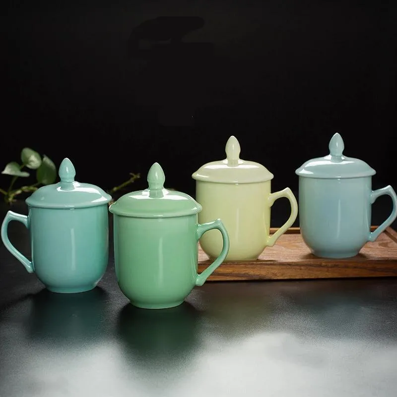 Glaze new bone ceramic cup