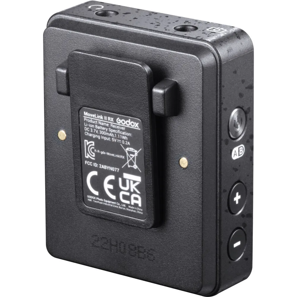 Godox MoveLink II Dual-Channel Wireless Receiver (2.4 GHz)