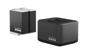 GoPro Dual-Battery Charger with Two Enduro Batteries