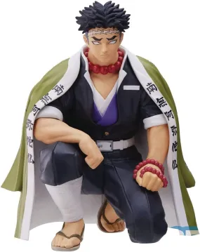 Gyomei Himejima Stone Hashira Meeting Figure Demon Anime Slayer Swordsman Noodle Stopper 6" in