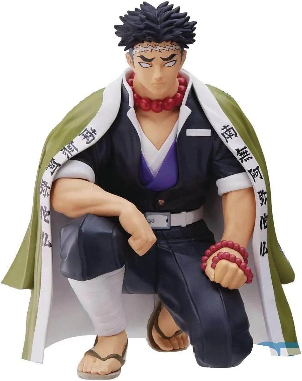 Gyomei Himejima Stone Hashira Meeting Figure Demon Anime Slayer Swordsman Noodle Stopper 6" in