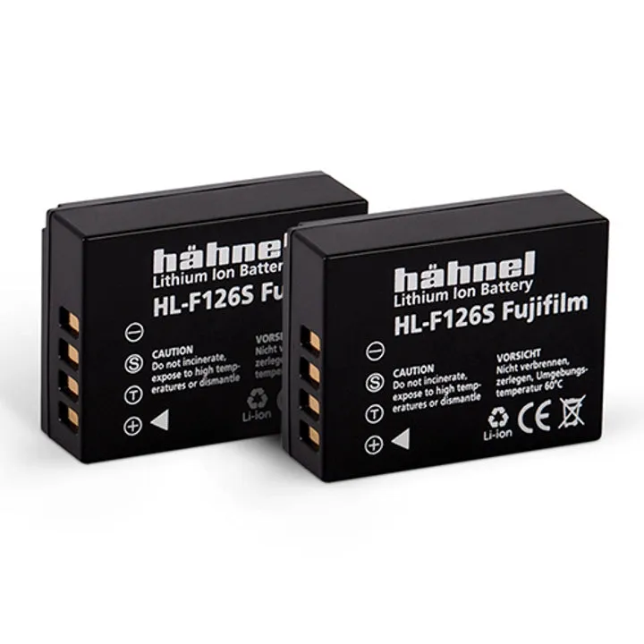 Hahnel Digital Still battery HL-F126S Twin Pack for Fujifilm 1130mAh 7.2 V
