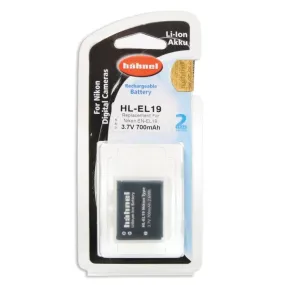 Hahnel EN-EL19 700mAh 3.7V Battery for Nikon