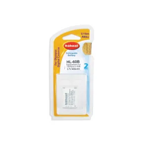 Hahnel Li-60B 650mAh 3.7V Battery for Olympus