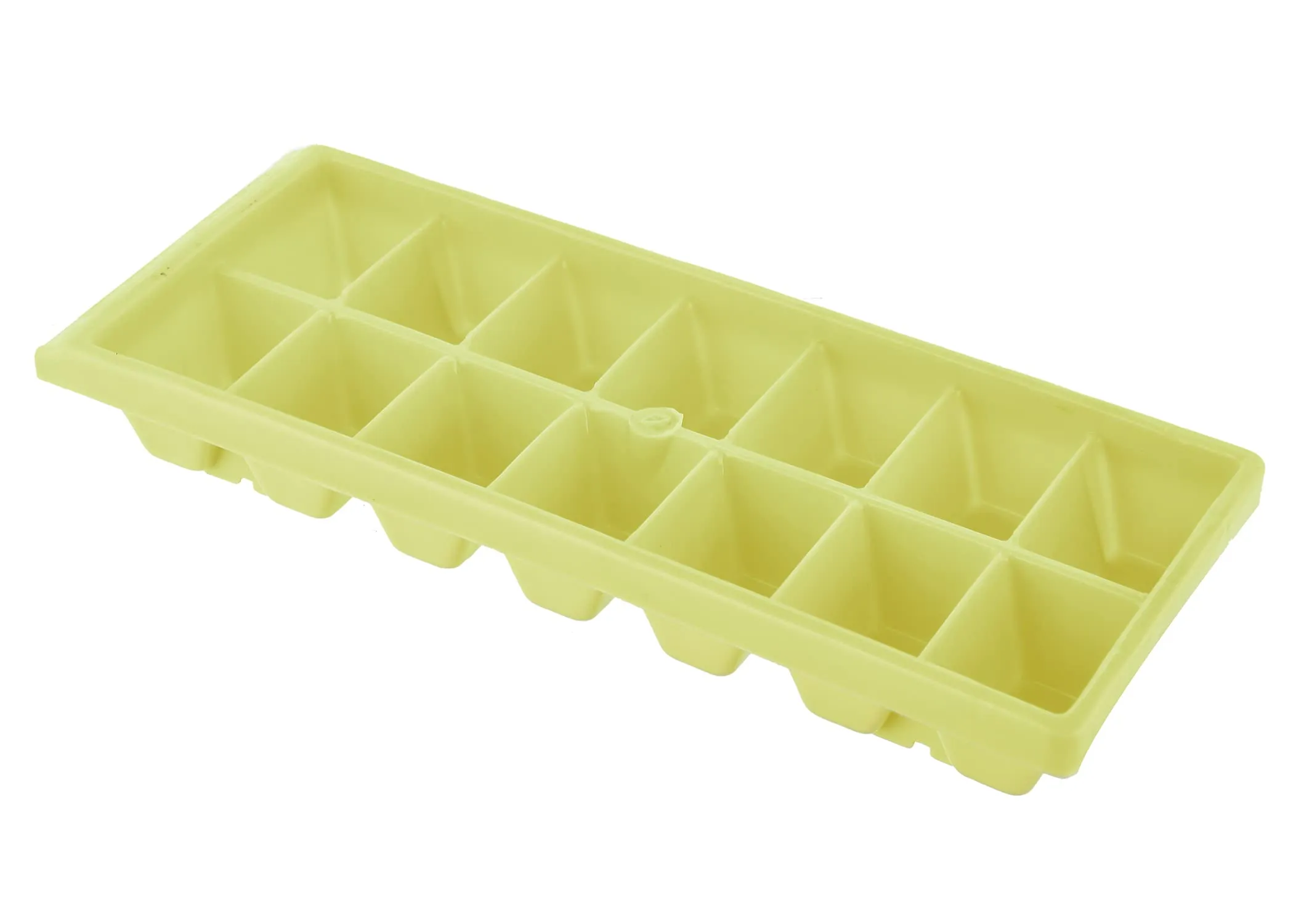 Heart Home BPA Free Easy Release Ice Cube Tray/Bin/Box Set with 14 Section- Pack of 12 (Green & Blue)-HS43HEARTH25812