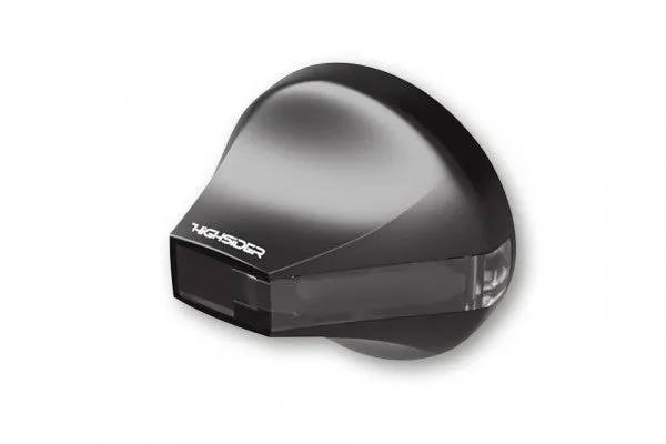 HIGHSIDER 203-001 LED Handlebar Bar End Indicator "FLIGHT" (Pair) - Black