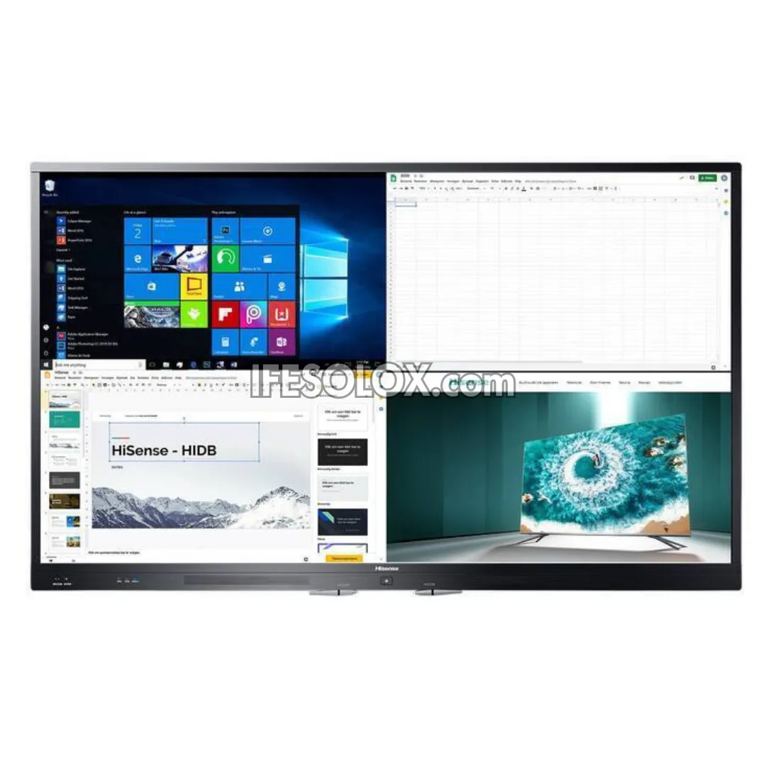 Hisense 86 Inch WR60AE Series 4K UHD Interactive Display Board - Brand New