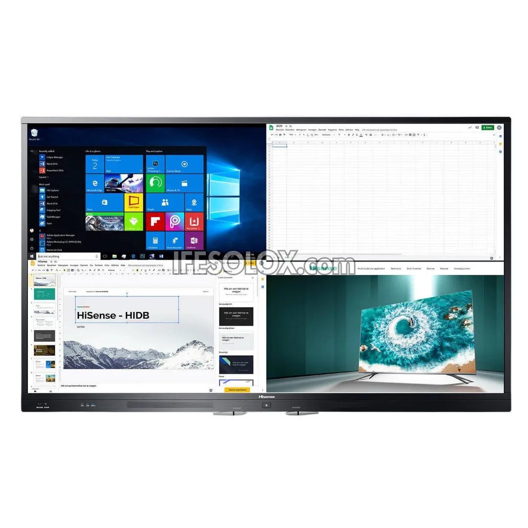Hisense 86 Inch WR60AE Series 4K UHD Interactive Display Board - Brand New