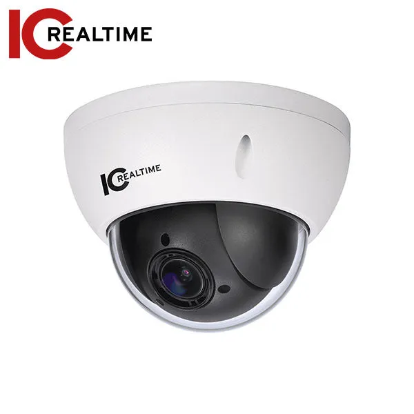 IC Realtime - MPTZ-2 / 4MP PTZ Dome Network Camera / 4x Optical Zoom / IVS / PoE / IP66 / IK10