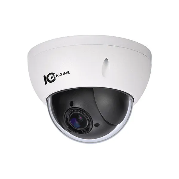 IC Realtime - MPTZ-2 / 4MP PTZ Dome Network Camera / 4x Optical Zoom / IVS / PoE / IP66 / IK10