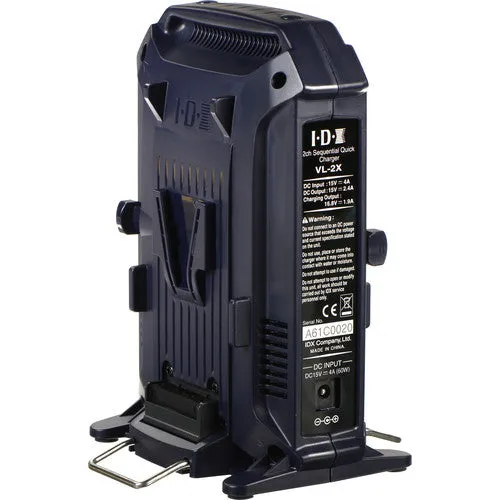 IDX 2-Channel V-Mount Charger