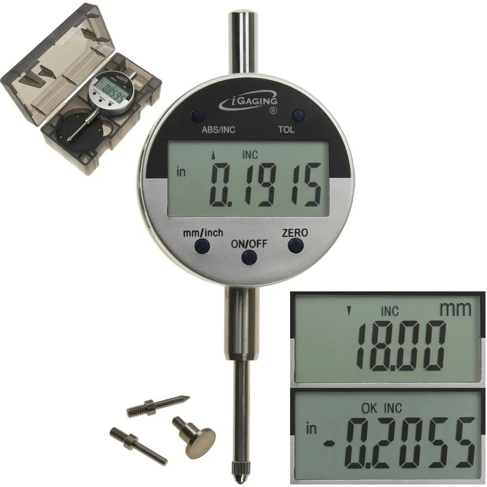 iGaging 0" - 1" Indicators, Digital or Dial