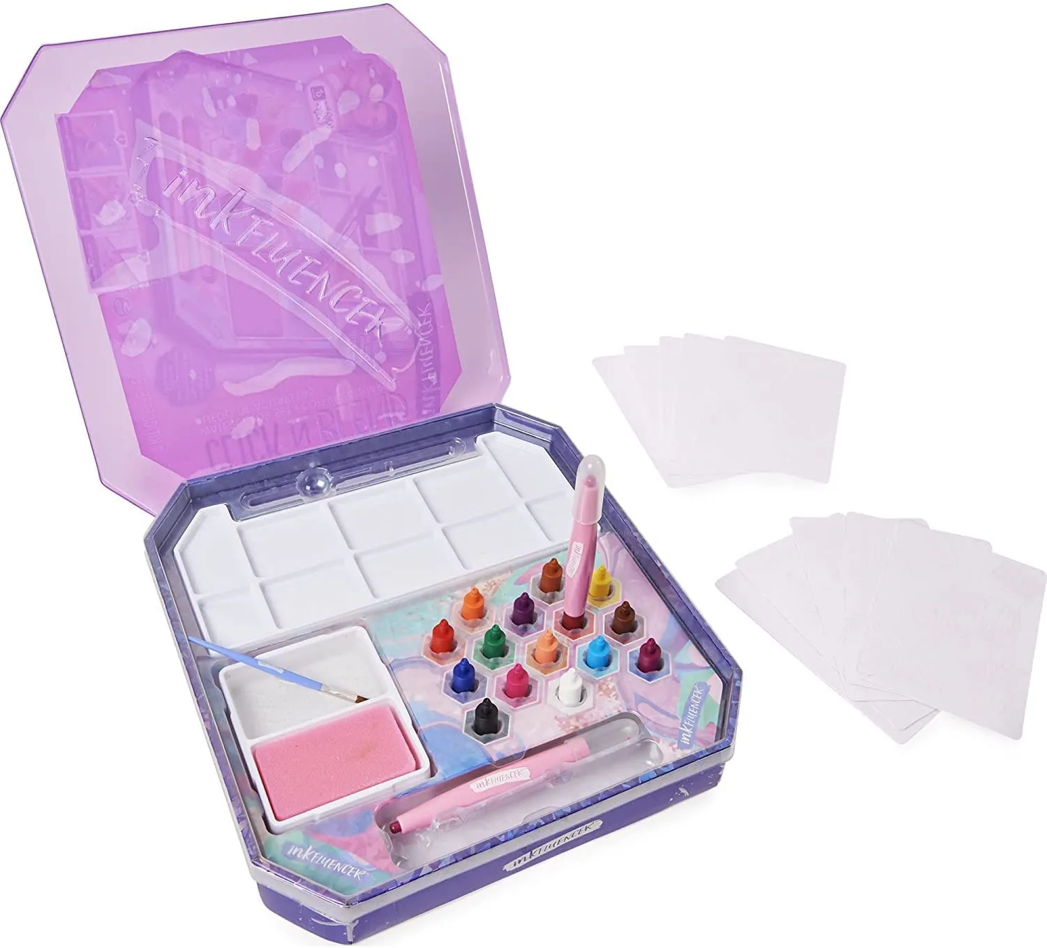 inkFLUENCER We Wear Cute Click N Blend Watercolor Set with 15 Color Tips