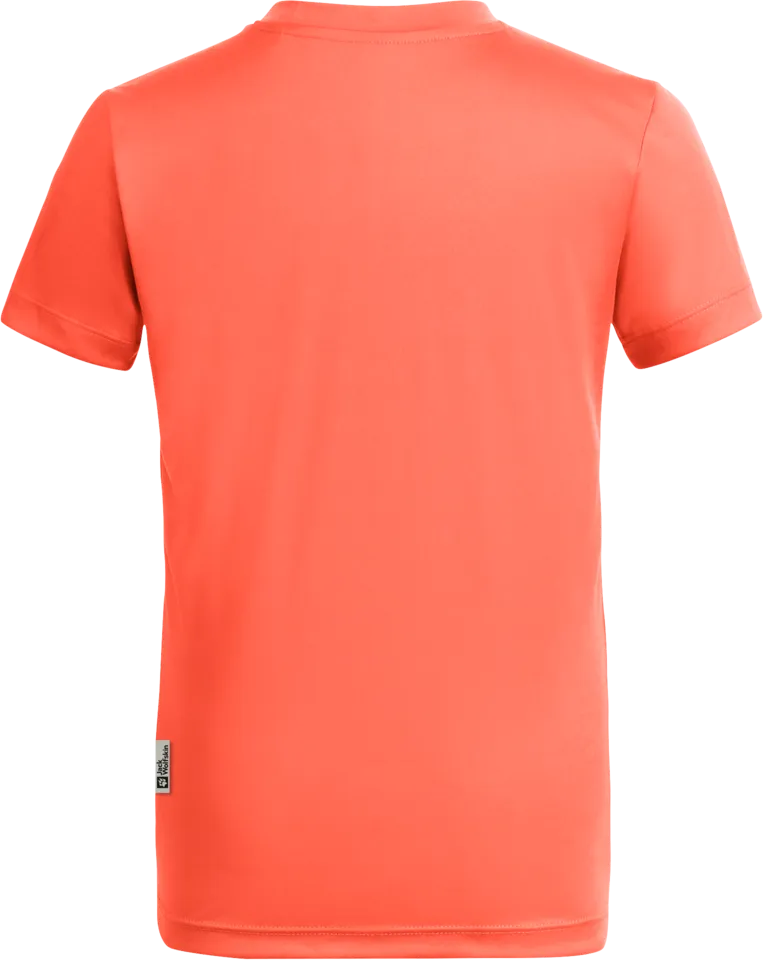 Jack Wolfskin Kids&#x27; Out And About Tee Digital Orange | Buy Jack Wolfskin Kids&#x27; Out And About Tee Digital Orange here | Outnorth