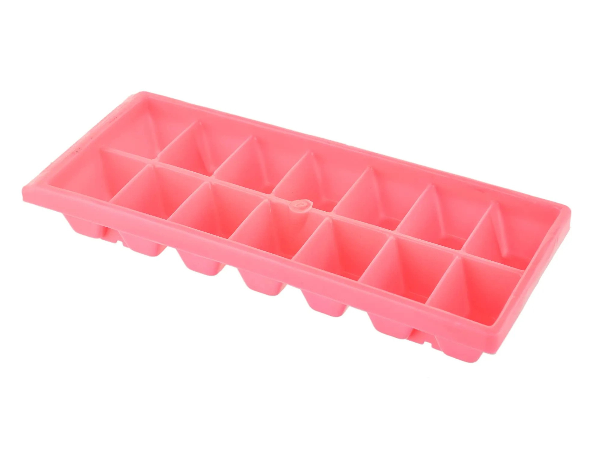 Kuber Industries Plastic Ice Cube Tray Set with 14 Section- Pack of 3 (Pink)-HS43KUBMART25775, Standard